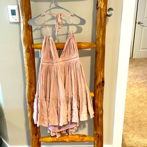 Cute backless babydoll summer dress from Vici